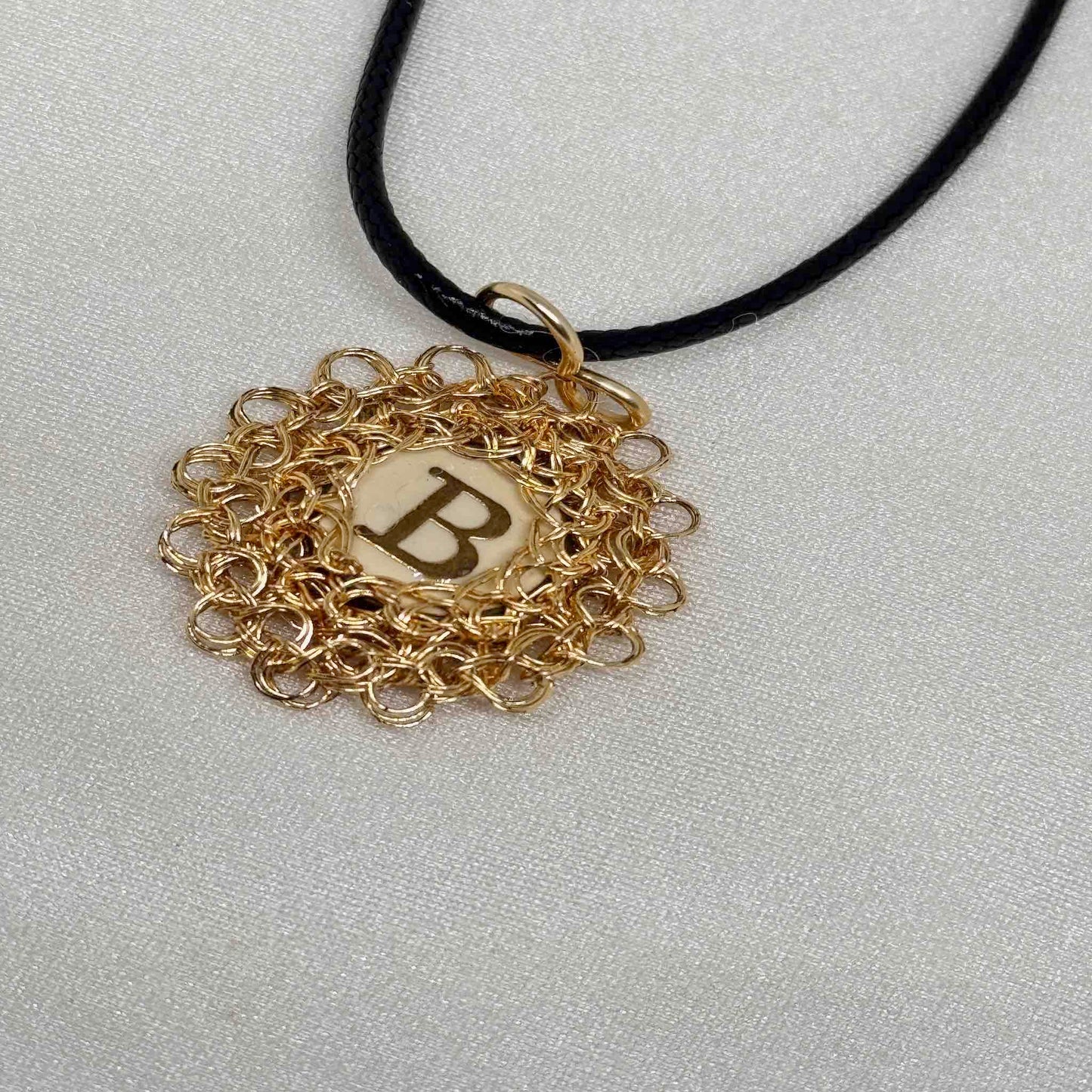 B Initial pendant