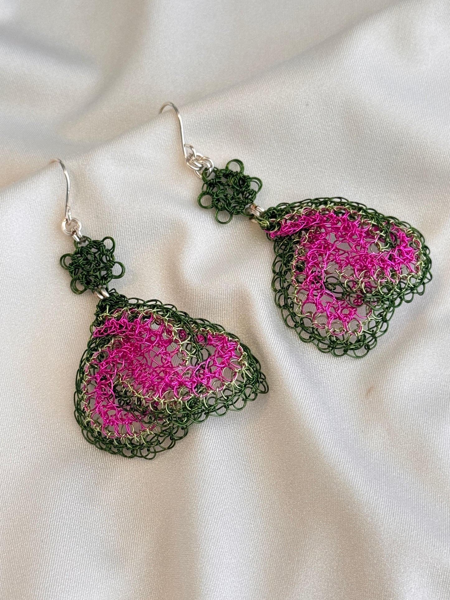 Aretes Verde Amore