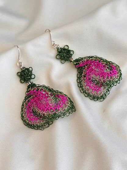 Aretes Verde Amore