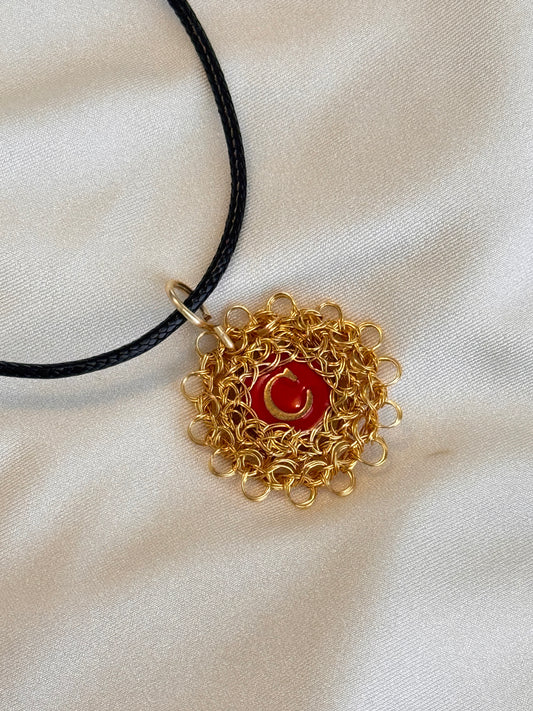 C Initial pendant